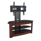   Furniture Company Zurich 42 Black Wood Regal TV Stand with Mount