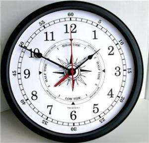 TIDE & TIME CLOCK  Boating   Fishing   Surfing   #536W  