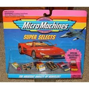  Micro Machines the Greatest Variety of Vehicles Collection 