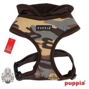   Hunter Hooded Harness   Brown Sm (Chest 12.59 17.32)