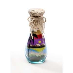  Oasis Sunset Glass Sand bottles   Glass Crafts & Sand Art 