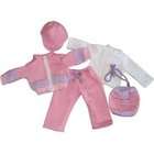 Rose Doll Clothes Jogging Set Fits American Girl Dolls   18 Inch Doll 
