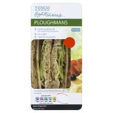 Tesco Light Choices Ploughmans Sandwich   Groceries   Tesco Groceries