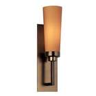   Forecast Lighting Nicole Wall Sconce Shade in Etched Amber Glass