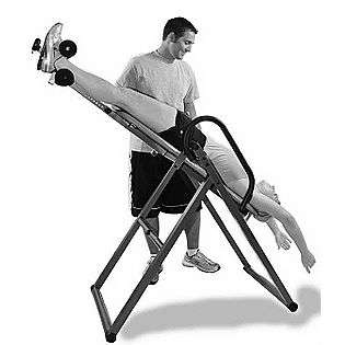 Heavy Duty Inversion Table with Full Padded Back Rest  Elite Fitness 