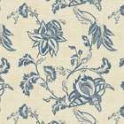 York Wallcoverings French Dressing Jacobean Floral Scroll Wallpaper 