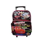 Disney Pixar Cars Taking The Race By Storm Large Rolling Backpack