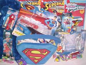 NEW SUPERMAN TOY GIFT BASKET EASTER toys plush set  
