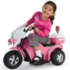 jcp My 1st Police Bike Electric Ride On Girls Pink