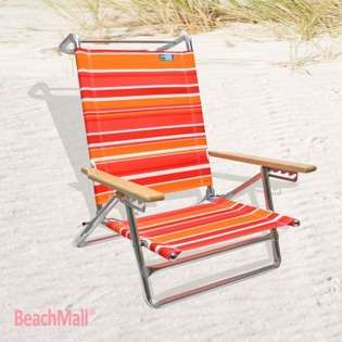   pos Platinum Lay Flat / Extra Wide Aluminum Beach Chair 