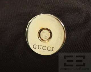Gucci Blue Leather Guccisima Monogram Embossed Britt Hobo Bag  