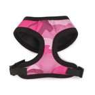 Casual Canine Polyester Camo Dog Harness, Large, Pink