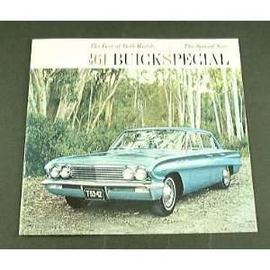  1961 61 Buick SPECIAL BROCHURE Sedan and Wagon Everything 