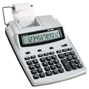   Victor 1212 3A AntiMicrobial 12 Digit Printing Calculator Electronics