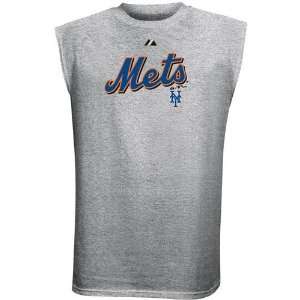 Majestic New York Mets Ash Series Sweep Sleeveless T shirt  