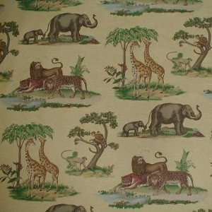   Wide Fabric Zoology, Color Maize Fabric By the Yard 