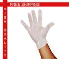 WHITE COTTON GLOVES Womens Ladies JEWELRY INSPECTION