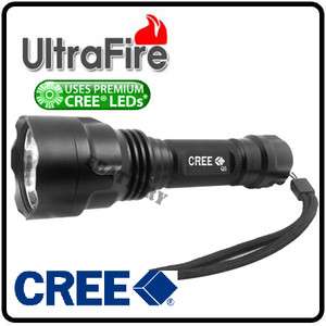 UltraFire CREE Q5 LED Tactical Flashlight Torch Light  