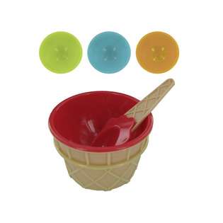 Plastic Ice Cream Bowls  