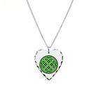 Artsmith Inc Necklace Heart Charm Celtic Knot Interlinking