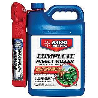 Complete Insect Killer for Gardens with Power Sprayer 1.3 gallon 