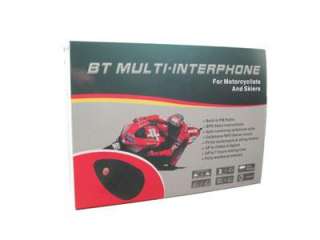Bluetooth Motorcycle Helmet Headset Intercom FM 500  