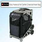 Zuca Sport Kit Green Frame & Pet Carrier Bag Charcoal PIBC204