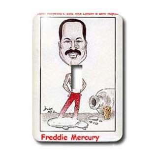 Londons Times Funny Music Cartoons   Freddie Mercury   Ornaments 