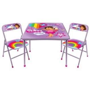Nickelodeon Dora the Explorer Square Table and Chair Set 