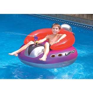 Swimline UFO Spaceship Ride On Pool Float 