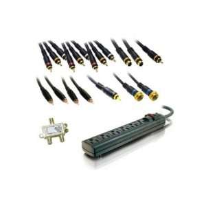  Cables To Go 40229 Expert Home Theater Starter Kit 