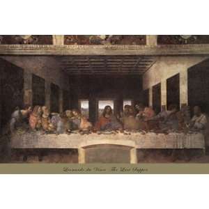 The Last Supper, c.1498 (post restoration) Poster by Leonardo Da Vinci 