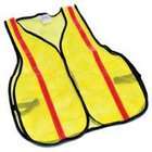 Sperian Safety Wear RWS 50004 Green Vest with Reflective Strips