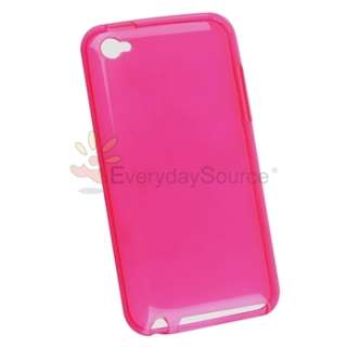 ACCESSORY BUNDLE for IPOD TOUCH 4TH 4 G Gen CHARGER Case Cover 