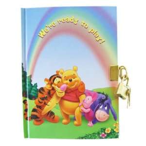  Disney Ready to Play Winnie the Pooh Diary with Lock and 