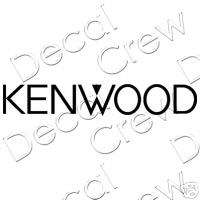 Kenwood Audio Decal  