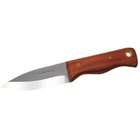   Knife Mini Bushlore 3 Inch Drop Point Blade, Walnut Handle, Black