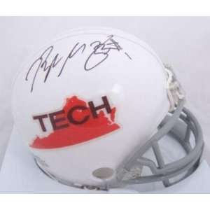 Ryan Williams Signed Virginia Tech Mini Helmet PROOF   Autographed 