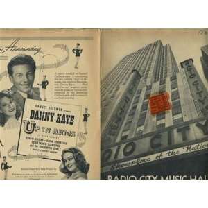 Radio City SHOWPLACE 1944 Rockettes Joan Fontaine Orson Welles Jane 