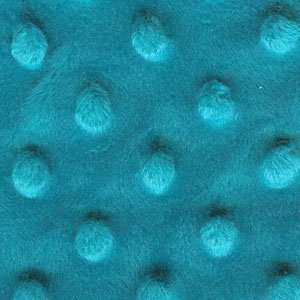  Minky Dot Fabric   Teal Arts, Crafts & Sewing
