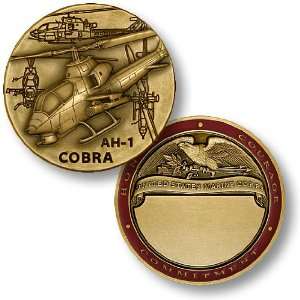  AH 1 Cobra Engravable Marine Challenge Coin Everything 