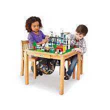   LEGO Activity Table and Chair Set   Natural   Toys R Us   