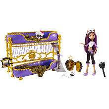 Monster High Room to Howl Clawdeen Wolf Doll and Bed   Mattel   Toys 