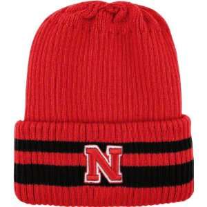    Nebraska Cornhuskers Red Siberia Cuffed Knit Hat