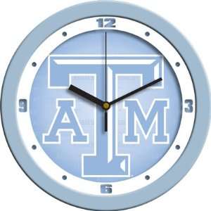  Texas A&M Aggies TAMU NCAA 12In Blue Wall Clock Sports 