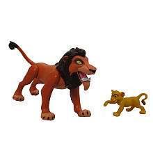  Lion King Figures   Scar and Young Simba   Just Play   