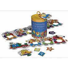 Infantino Counting and Shape Floor Preschool Puzzle   Infantino 