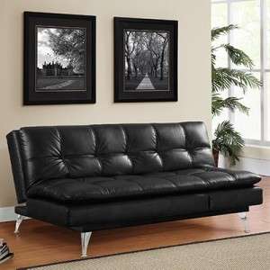 Milan Bonded Leather Euro Lounger Sofa, Lounge, 5 position Chase, Bed 