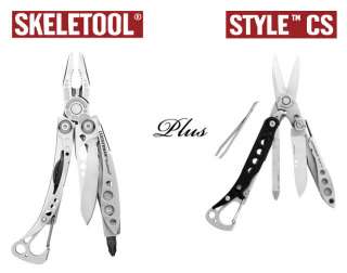   + STYLE CS_MULTI TOOL COMBO w/ BITS, CLIP_IN CLAM_LEATHERMAN #831526
