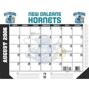  New Orleans Hornets 22x17 Academic Desk Calendar 2006 07 